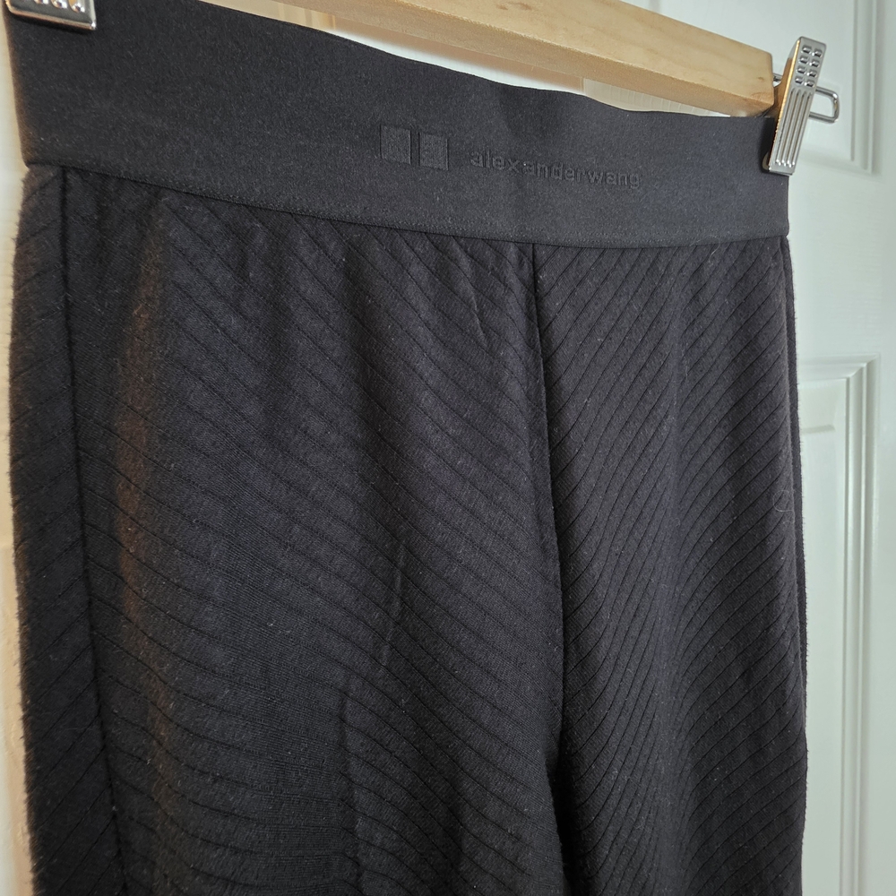 Alexander Wang x UNIQLO  Black Textured Leggings